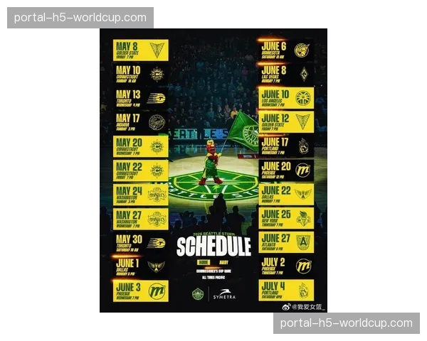 WNBA官方公布2026赛季完整赛程,揭幕战王牌主场迎战风暴 WNBA官方公布2026赛季完整赛程,揭幕战王牌主场迎战风暴